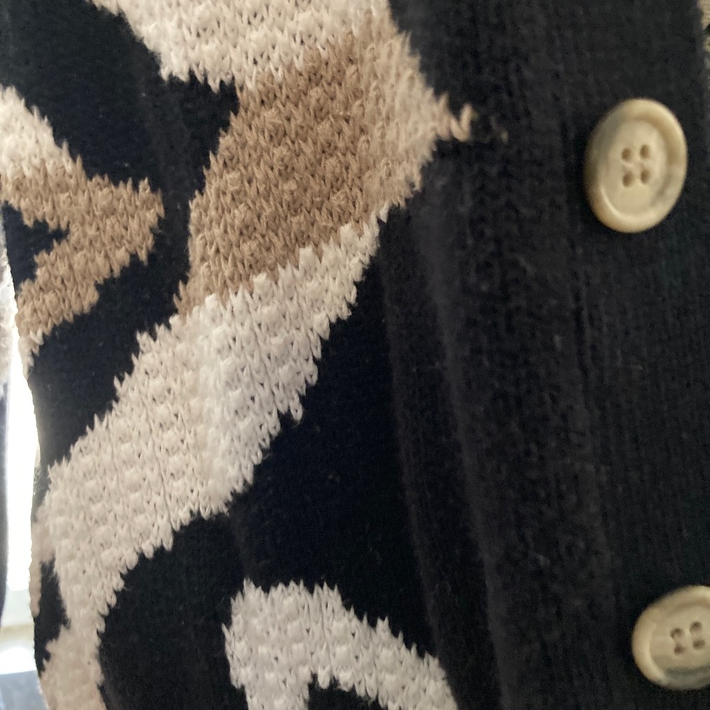 Funky Pattern Cardigan - image 2